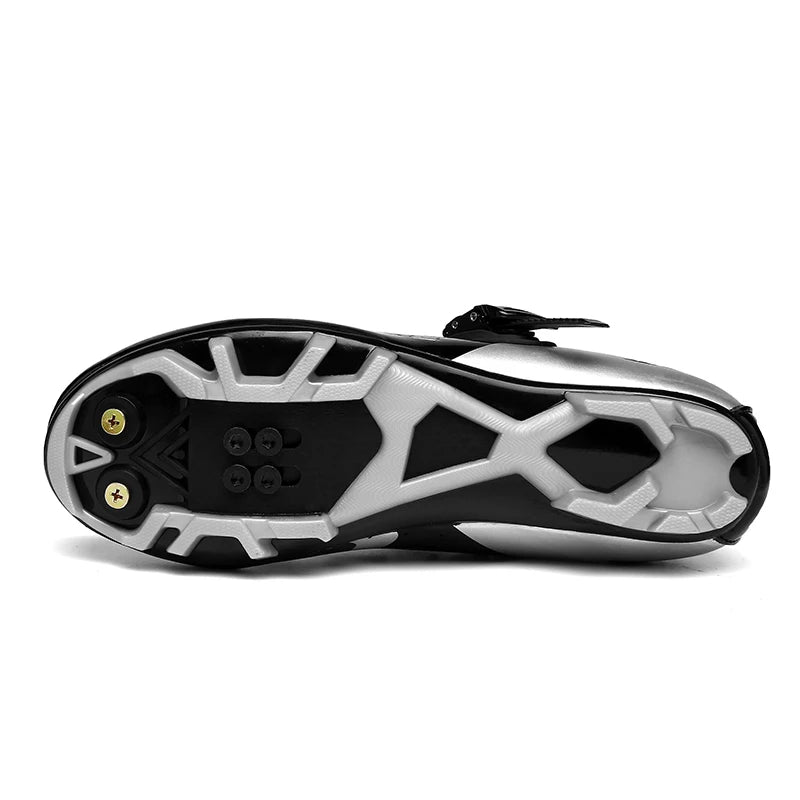 New Men’s and Women’s Bicycle Shoes Outdoor Cycling Shoes with Three Functional Soles Professional Training Shoes