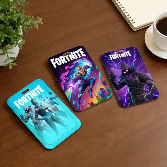 Hot Game F-FORTNITE Strap Lanyard Keychain ID Bus Card Cover Badge Holder Pass Hang Rope Lariat Gifts Keys Accessories