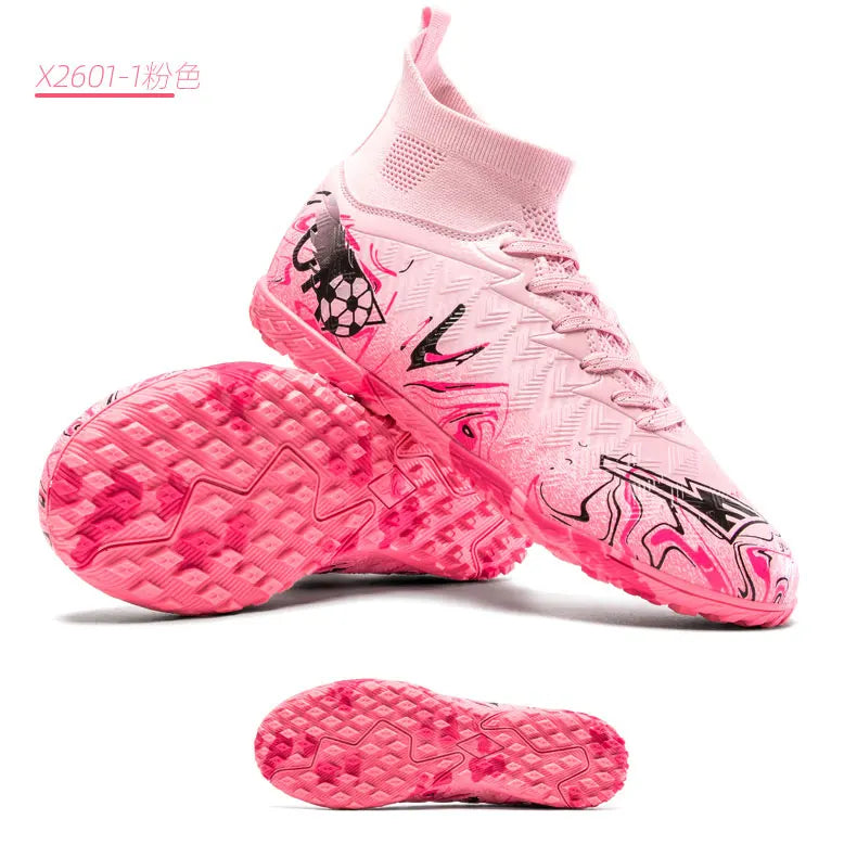 Neue professionelle Fußballschuhe für Herren, rutschfeste Fußballstiefel, Unisex, atmungsaktiv, für Futsal und Sport, neue Stollenschuhe, Dropshipping, ultraleicht