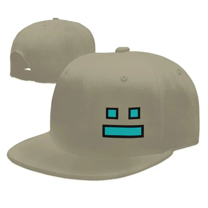 Video Game Geometry Dash Baseball Caps Snapback Men Women Hats AdjustableCap Hip Hop Baseball Hat Casquette