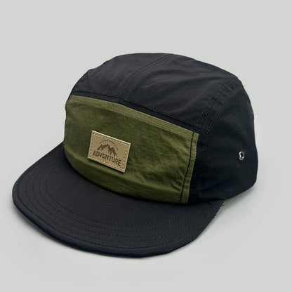 Unisex Quick Drying Outdoors Letters Baseball Hats Versatile Short Eave Fashion ins Sunshade Color Block Breathable Peaked Caps
