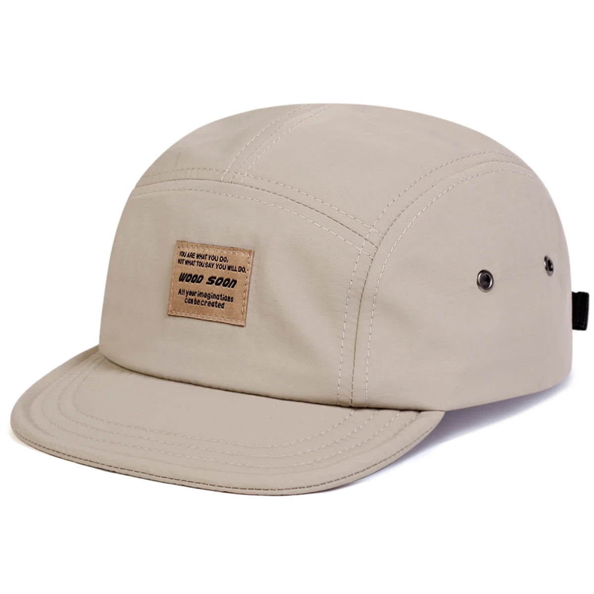 Unisex WOOD SOON Letter Label Quick Drying Baseball Caps Spring Summer Outdoor Adjustable Casual Hats Sunscreen Hat Sports Cap