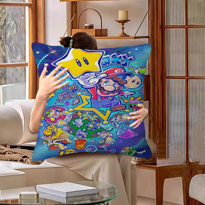 Anime Supers M-Marios Pillowcases Home Bedding Decorative Pillow Cover Wedding Super Soft Pillow Case