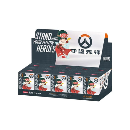 POP MART Overwatch Play of the Game Series Original-Blind-Box Überraschungs-Mystery-Box Niedliche Anime-Actionfiguren Ornamente Figuren