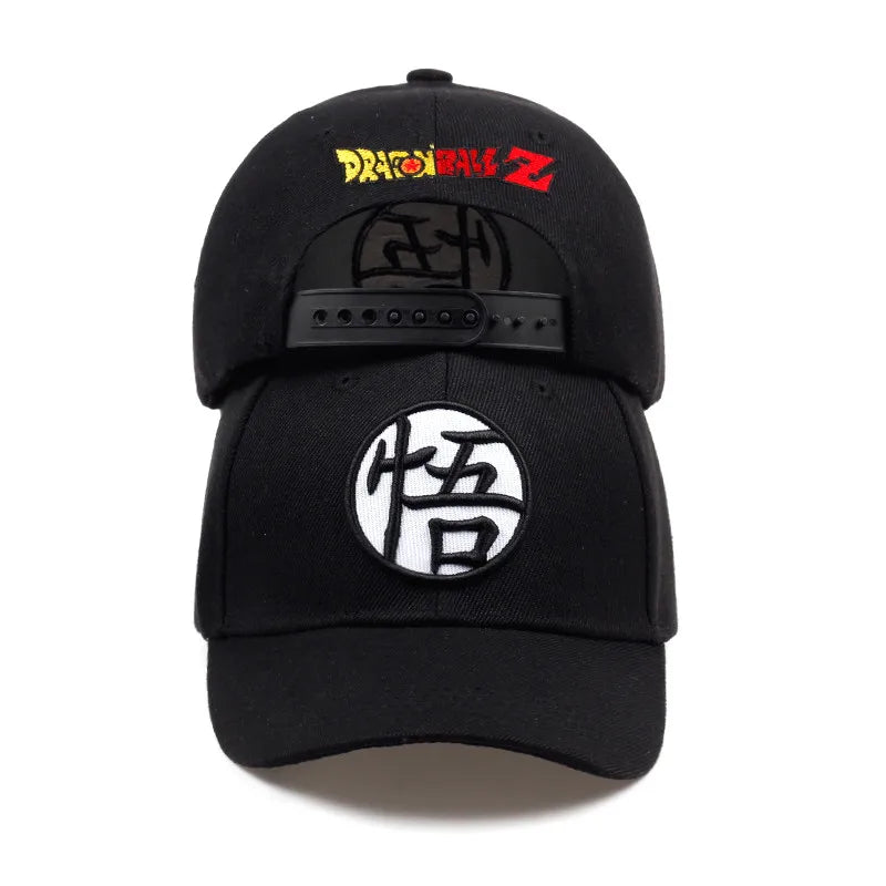 Casquette de baseball ajustable Dragon Ball Z Anime Goku Casquette d'été parent-enfant Casquette hip-hop pour papa Casquettes de sport d'extérieur pour hommes et garçons Cadeau