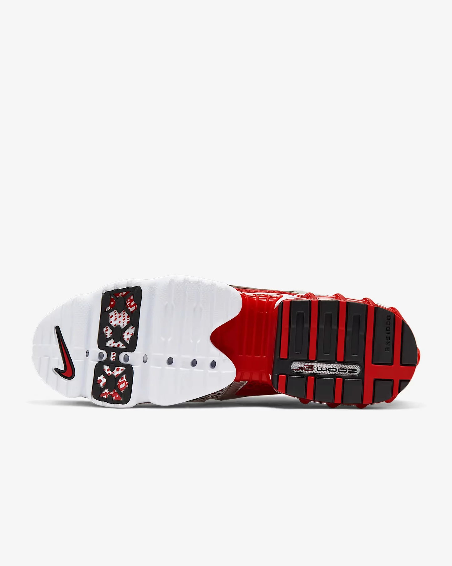 Nike Air Zoom Spiridon Cage 2 Unisex Low-Top Casual Shoes Sport Wear Resistant Grey Red Lifestyle Footwear CJ1288-600