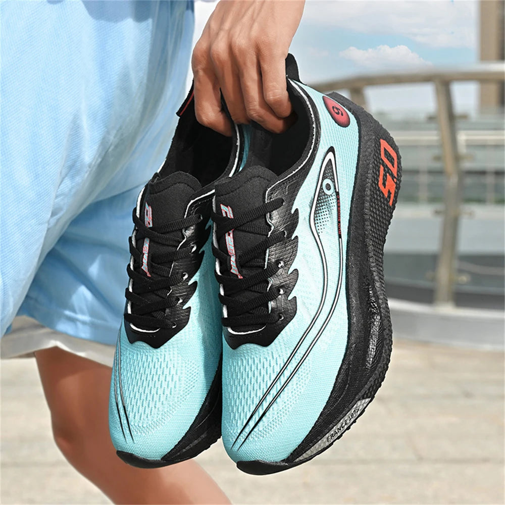 Nuove scarpe sportive da uomo e donna, sneaker da running, piastra in carbonio, da gara maschile per maratona, ammortizzanti, scarpe da allenamento per atletica