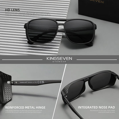 Polarizované sluneční brýle značky KINGSEVEN, klasický design, UV400, brýle pro muže i ženy, outdoorové sportovní brýle