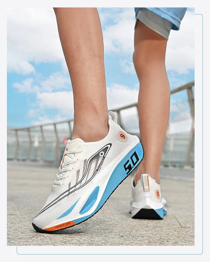 Nuove scarpe sportive da uomo e donna, sneaker da running, piastra in carbonio, da gara maschile per maratona, ammortizzanti, scarpe da allenamento per atletica