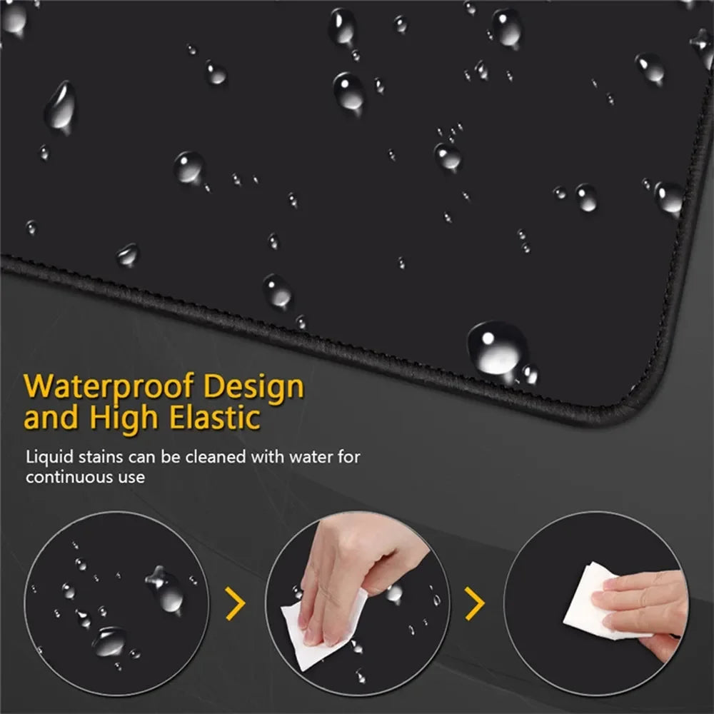 Computer Table Mat Keyboard Desk Pads Anime Mouse Pad Kawaii Girl Mausepad 900x400mm Rubber Non-slip Mouse Mats Demon Slayers XL