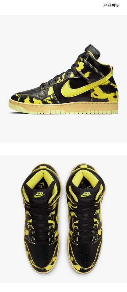 Nike Dunk genuínos para homem e mulher, sapatilhas desportivas e casuais confortáveis, respiráveis e resistentes ao desgaste DD9404-001
