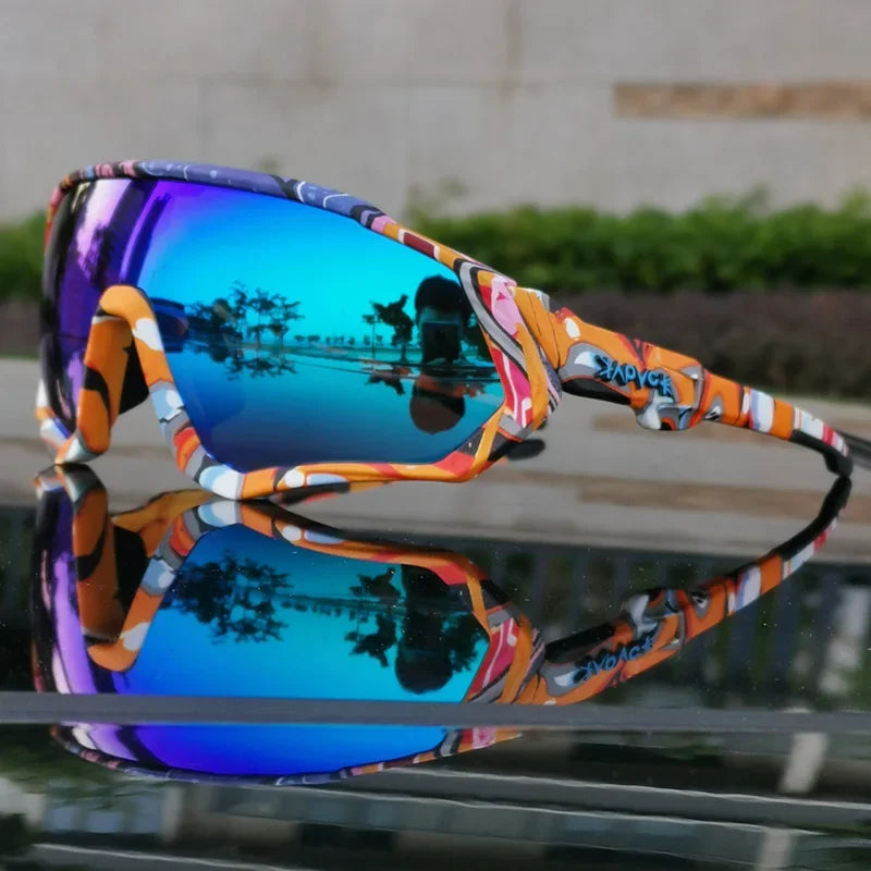 Kapvoe Men Brand Fishing Mountainee Cycling Sunglasses Women Road Bike Goggles Bicycle Glasses Cycling Eyewear Oculos Ciclismo