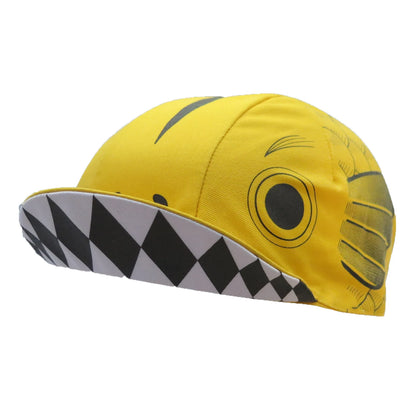 SweetMatt Classic Retro Pizza Dinosaur Bulldog Green White Red  Polyester Bicycle Men's Caps Quick Dry Cycling Sports Balaclava