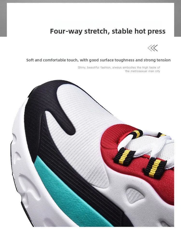 Spring Hot Sale of the Season Men's Casual Running Shoes Fashionable Breathable Lightweight Sporty Mesh Upper Durable Rubber ...