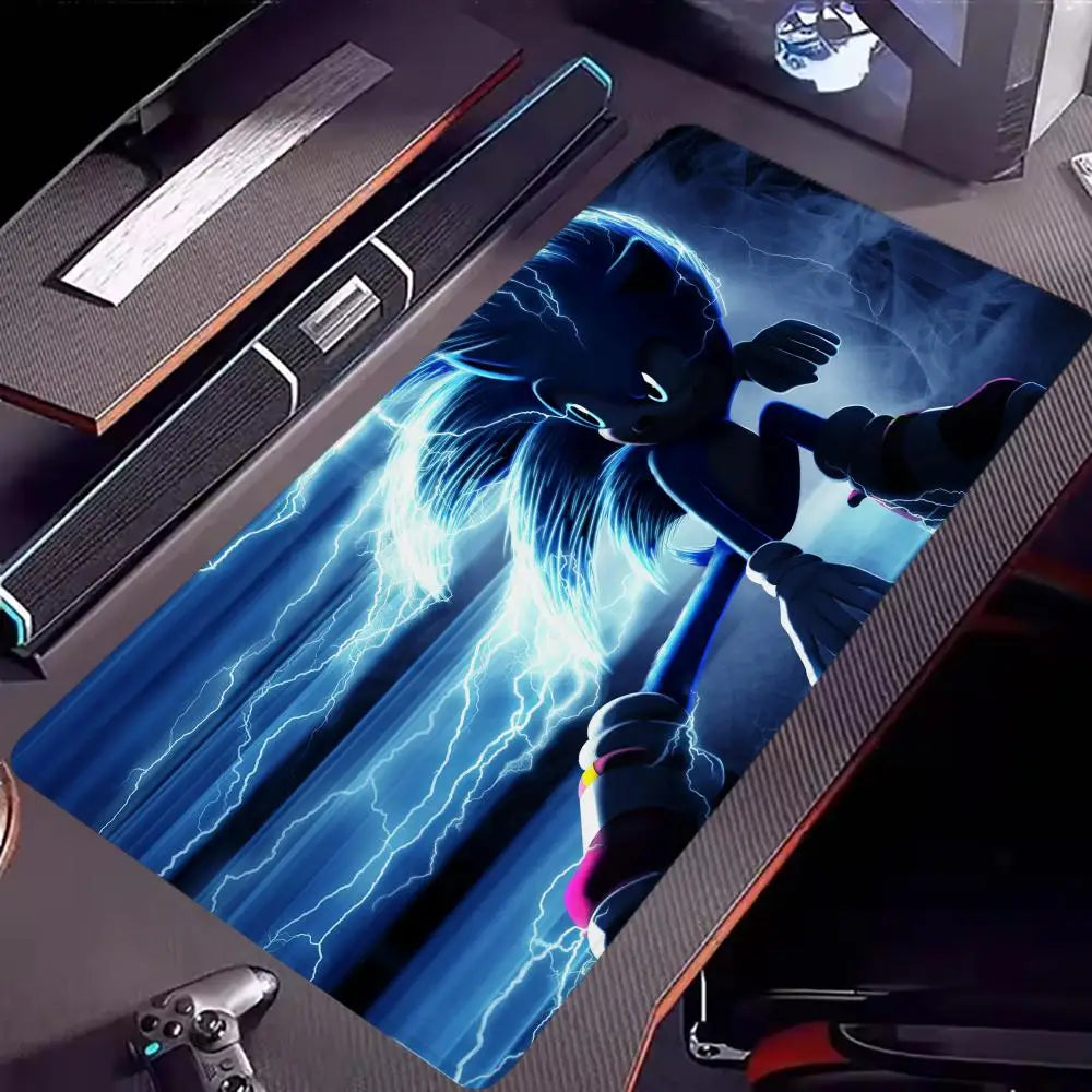 Keyboard Pad Padding Mat Anime Sonic The Hedgehog Mouse Mat Desk Mat With Pad Gaming Accessories Prime Gaming XXL