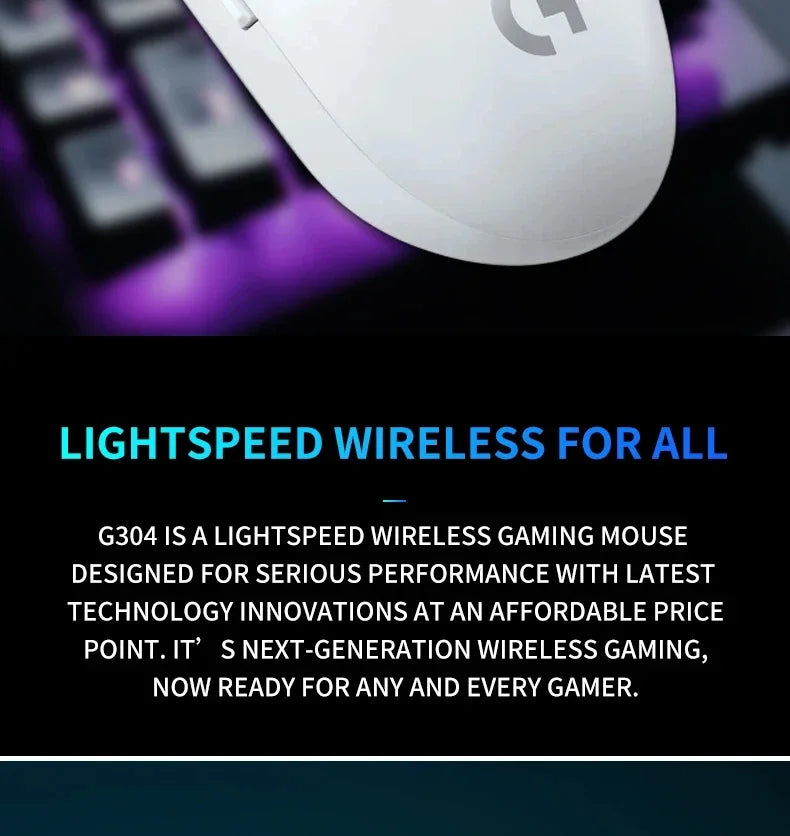 Logitech G102 G203 laidinė žaidimų pelė, 2.1 metro ilgio laidas, 8000 DPI, RGB efektai, skirta PC, nešiojamajam kompiuteriui, biurui ir gamer’iams, lanksti