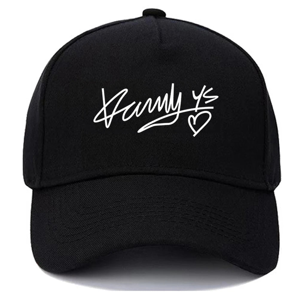 Kpop ATEEZ Member Signature Baseball Cap Adjustable Size Graphic Print Men's or Women's Casual Sun Hat for Aniteez