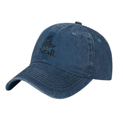 Vintage Racing Off Road D-Dakares Rally Baseball Caps Unisex Style Distressed Washed Sun Cap Travel Unstructured Soft Caps Hat