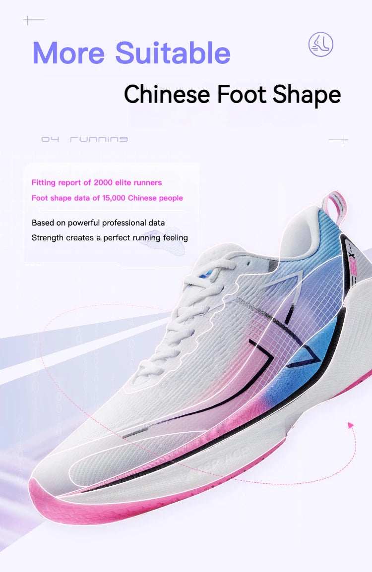 Xtep 360X professionelle Laufschuhe für Herren, Carbon-Platte, Marathon-PB-Sportschuh, leichtes ETPU-Material, Sneakers 976119110080