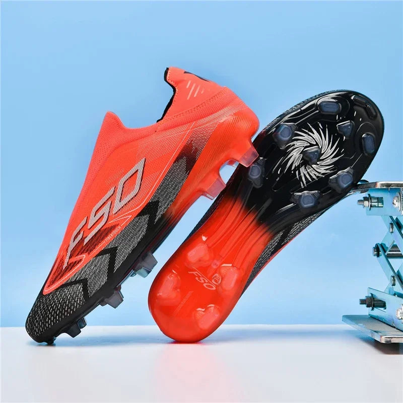 Nouvelles chaussures de football pour hommes, chaussures de football respirantes à haute cheville, ultralégères, antidérapantes, chaussures de sport de haute qualité, pour match en plein air