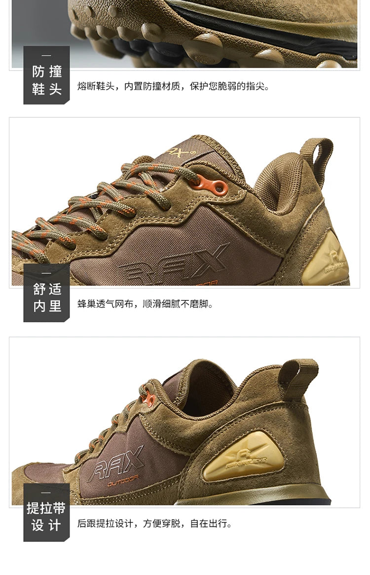 RAX Men's Running Shoes Outdoor Sports Sneakers Mesh Unisex Running Sneakers Breathable Jogging Shoes Light Athletic Trainers for Men