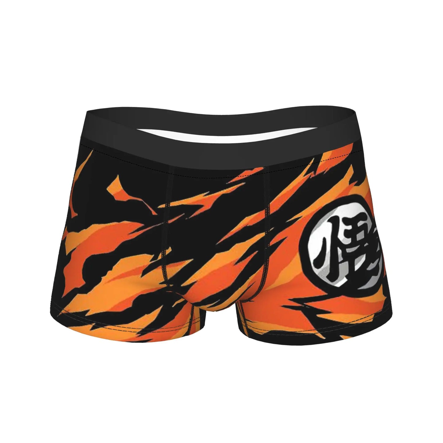 Men Dragon Ball Z Goku Vegeta DBZ Underwear  Funny Boxer Briefs Shorts Panties Homme Soft Underpants Plus Size