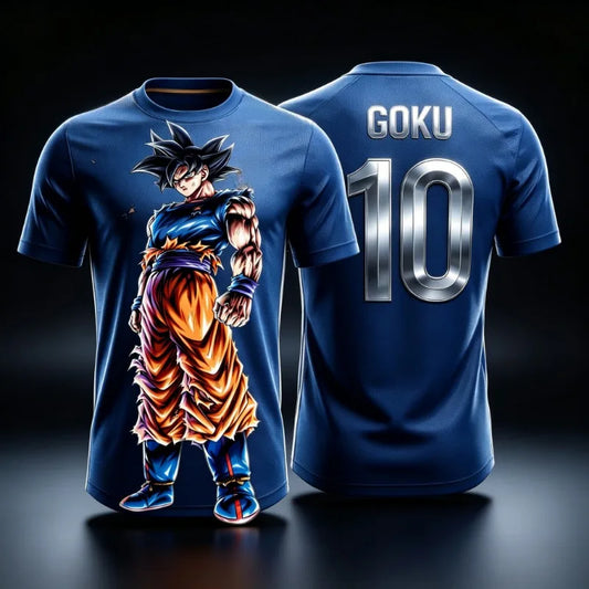 2026 Summer Dragon Ball Retro Fitness T-shirt Men's Oversized 3D Printed Short-sleeved Family Unisex Children's Sports Shirt