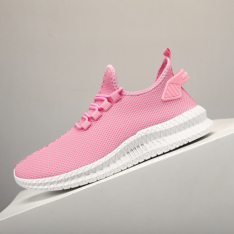 Breathable Men's Running Shoes Fashion Platform Men Casual Shoes Lightweight Women Vulcanized Shoes Flexible Anti-slip Sneakers