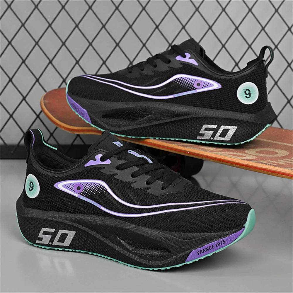 Nuove scarpe sportive da uomo e donna, sneaker da running, piastra in carbonio, da gara maschile per maratona, ammortizzanti, scarpe da allenamento per atletica