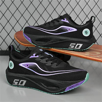 Nuove scarpe sportive da uomo e donna, sneaker da running, piastra in carbonio, da gara maschile per maratona, ammortizzanti, scarpe da allenamento per atletica