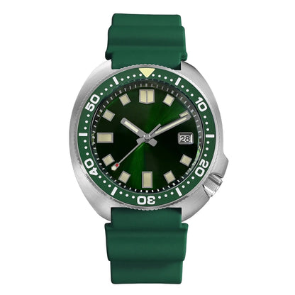 San Martin Turtle Men Diver Watch 44mm NH35 Automatic Mechanical Wristwatch Sapphire Waterproof 200m Luminous Relojes SN0047