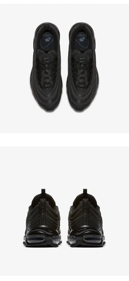 Oryginalne damskie buty do biegania Nike AIR MAX 97 z poduszką powietrzną typu „Bullet” 921733-001