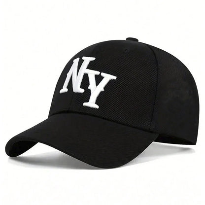 Embroidery NY letters NEW YORK Baseball Cap for Men Soft top Cotton sun hats Women Snapback sunbonnet Adult trucker caps ﻿