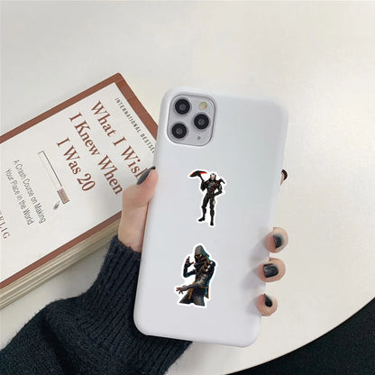Fortnite Creative Personality Graffiti Sticker Animation Cartoon Goo Card Mobile Phone Case Scooter Water Cup Sticker Decoration