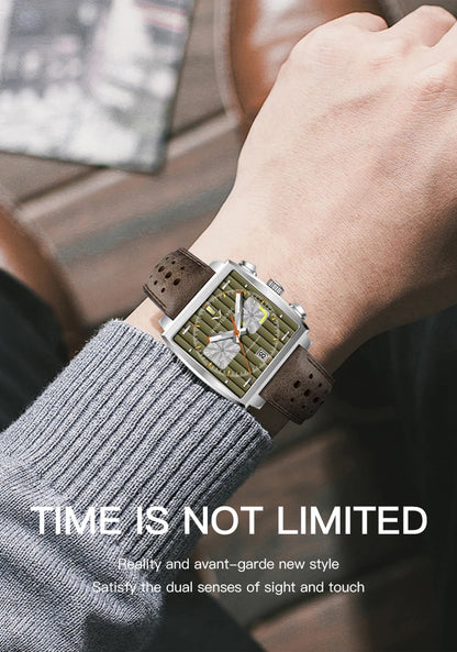 Men's Watches 2025 New Hot Luxury Quartz Wrist Watch Japan VK64 Chronograph Trendy Sport Waterproof