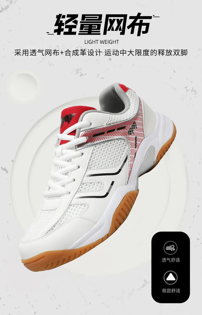 2025 New Professional Badminton Shoes Sneakers Men's Tennis Breathable Anti-Slippery Volleyball Sport Shoes for Men and Women