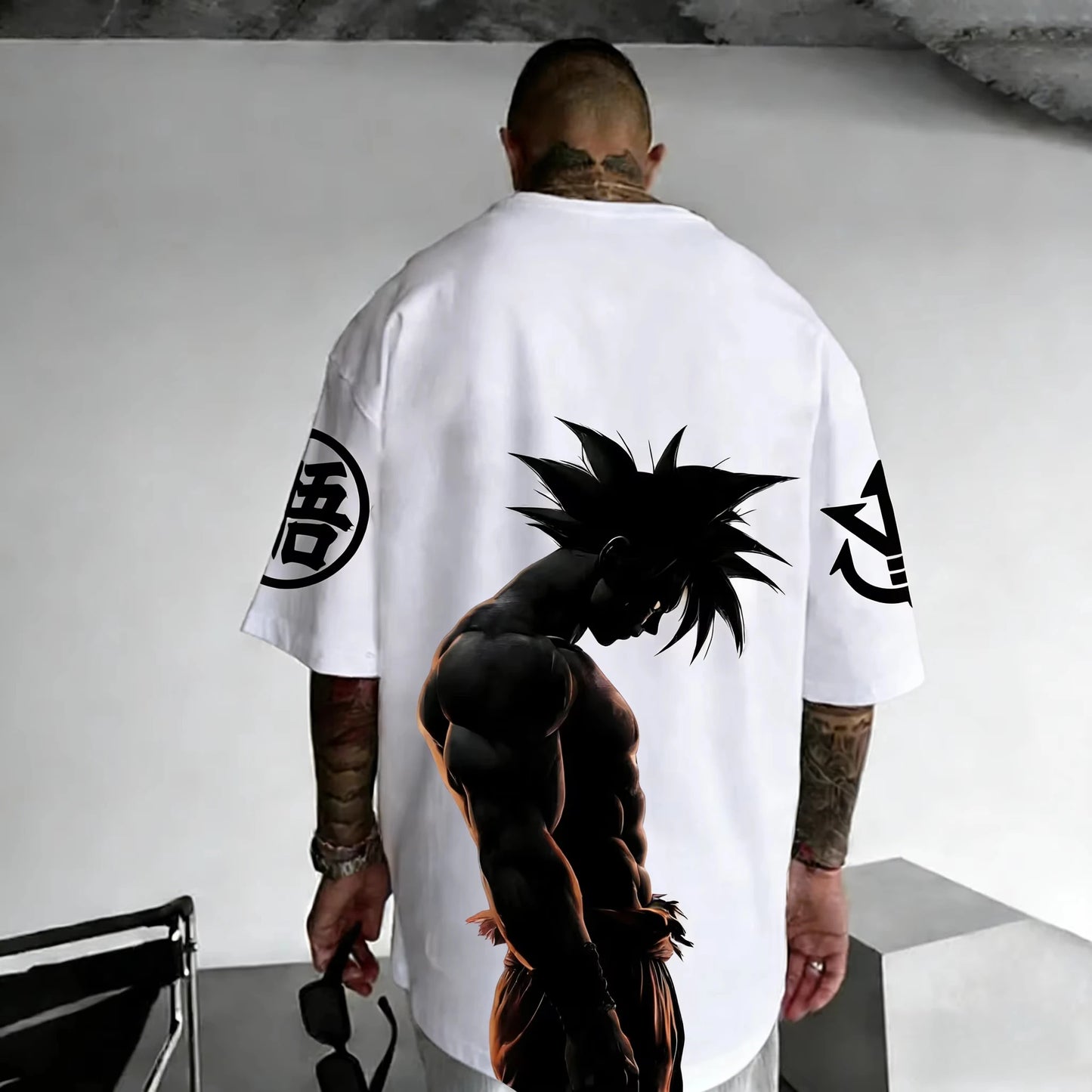 Dragon Ball Japanese Anime Men's T-Shirt Boys Children Harajuku Style Short Sleeve Kids Goku Top Summer Fashion Clothing