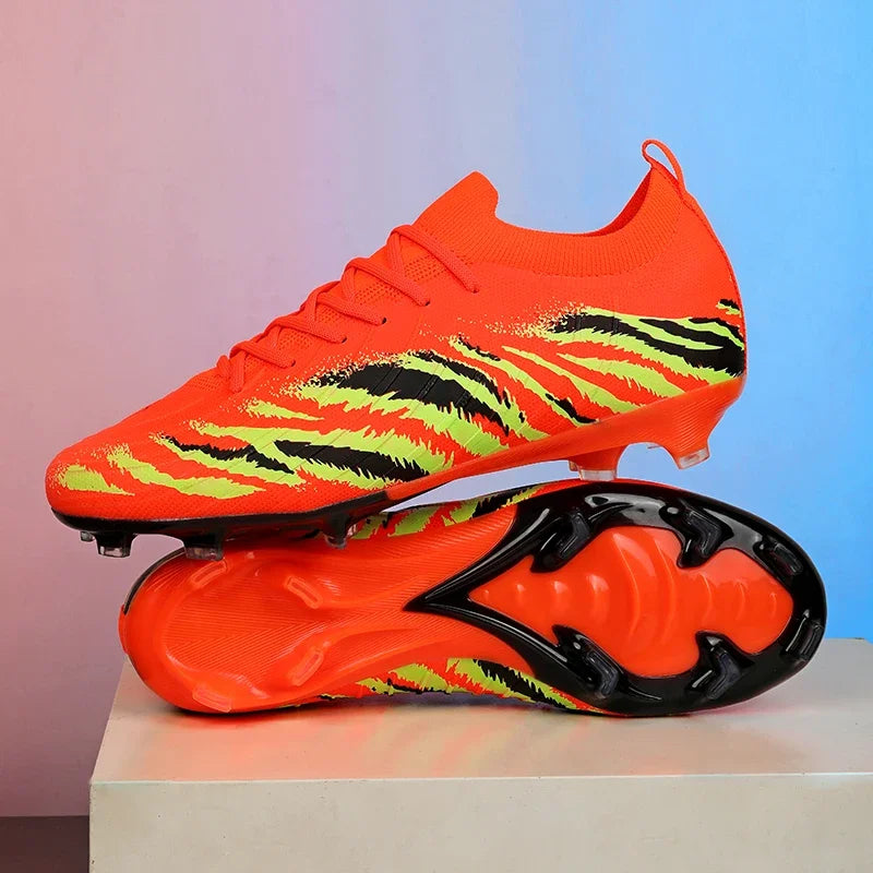 New Men Football Boots Sport Ultralight Non-Slip Outdoor Adult Cleats Match Unisex Soccer Shoes Comfortable Grass High-quality