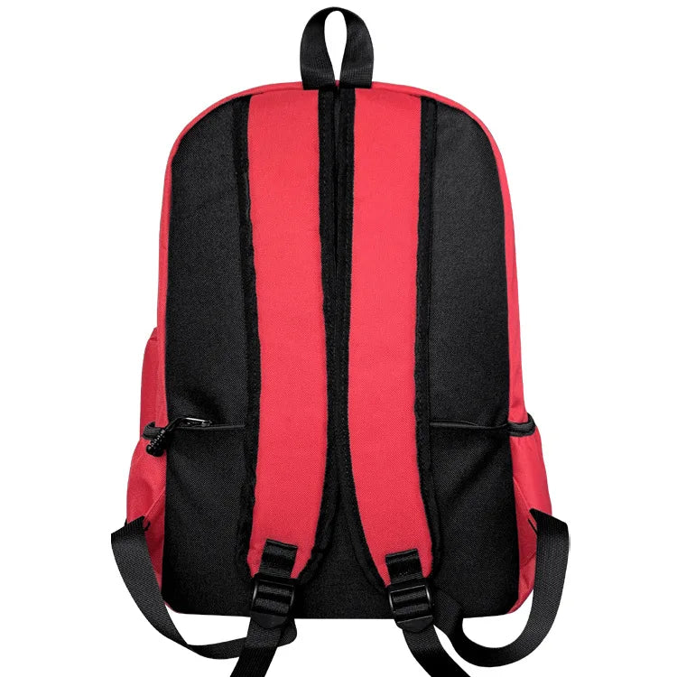 3pcs/set Sonic Anime Student Backpack Double Shoulder Bag Hedgehog Shoulder Bag Shadow Pencil Case Study Set School gift