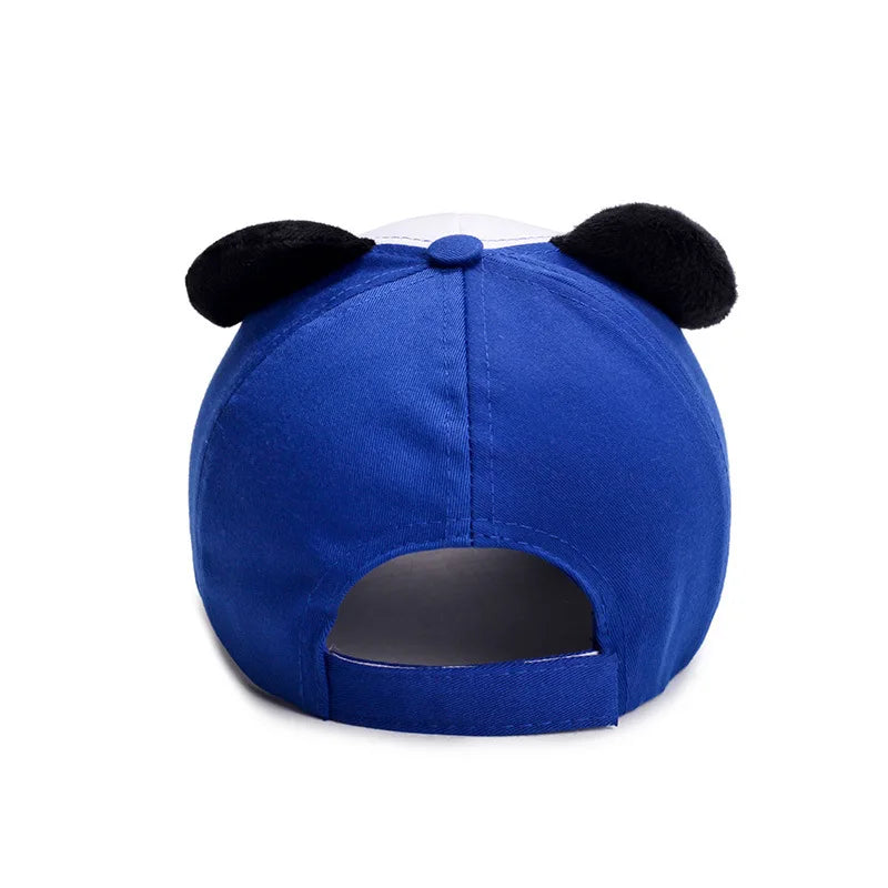 Casquettes de baseball d'été mignonnes avec panda pour hommes et femmes, casquettes hip-hop en coton à fermeture snapback, protection solaire, garçons et filles, casquettes d'extérieur, dropshipping