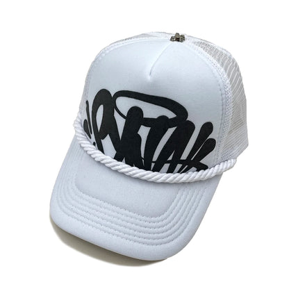 New spring and summer letter-printed women's fashion baseball cap outdoor sports breathable mesh cap men's trucker cap