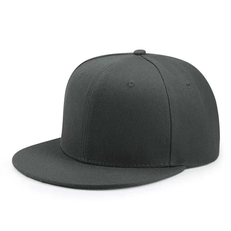 Big Bone Man Plus Size Baseball Caps Adult Flat Peak Hip Hop Fitted Hat Men Women Large hats Snapback Cap size 6 3/4 to 8