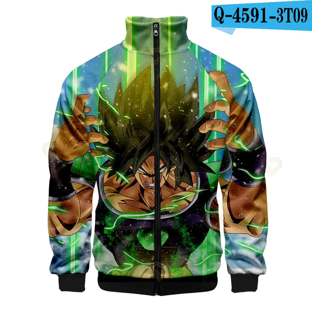 Japan Anime Harajuku Manga Dragon Ball Hoodies Sweatshirt Streetwear Winter Pullover Fashion Long Sleeve Men 3D Print Clothing