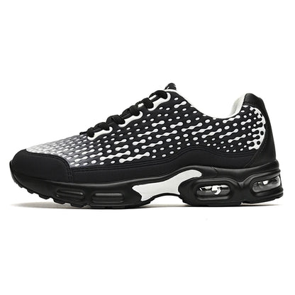 Scarpe sportive da uomo leggere con suola morbida ammortizzata, in mesh traspirante, alla moda, per giovani, corsa outdoor, fitness e allenamento
