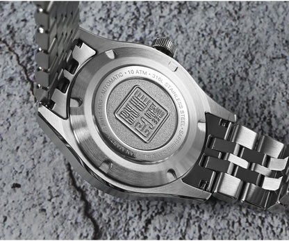 San Martin 39mm Miyota 9132 Power Reserve Display Men's Luxury Sport Watch Automatic Mechanical Waterproof Original Design SN0144