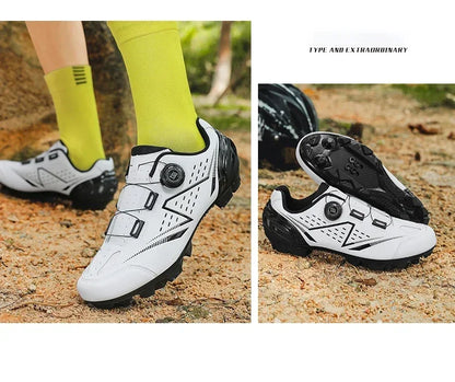 Professional Men Mtb Cycling Shoes White Racing Self-Locking 2024 Speed Road SPD Bicycle Sneakers New Women Flats Cleats Shoes