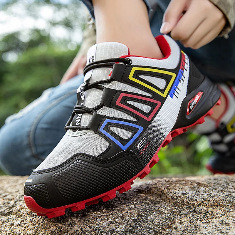 Women’s Waterproof Hiking Shoes Outdoor Sports Shoes Women’s Walking Travel Sports Shoes Bicycle Sports Shoes Running Sports Shoes