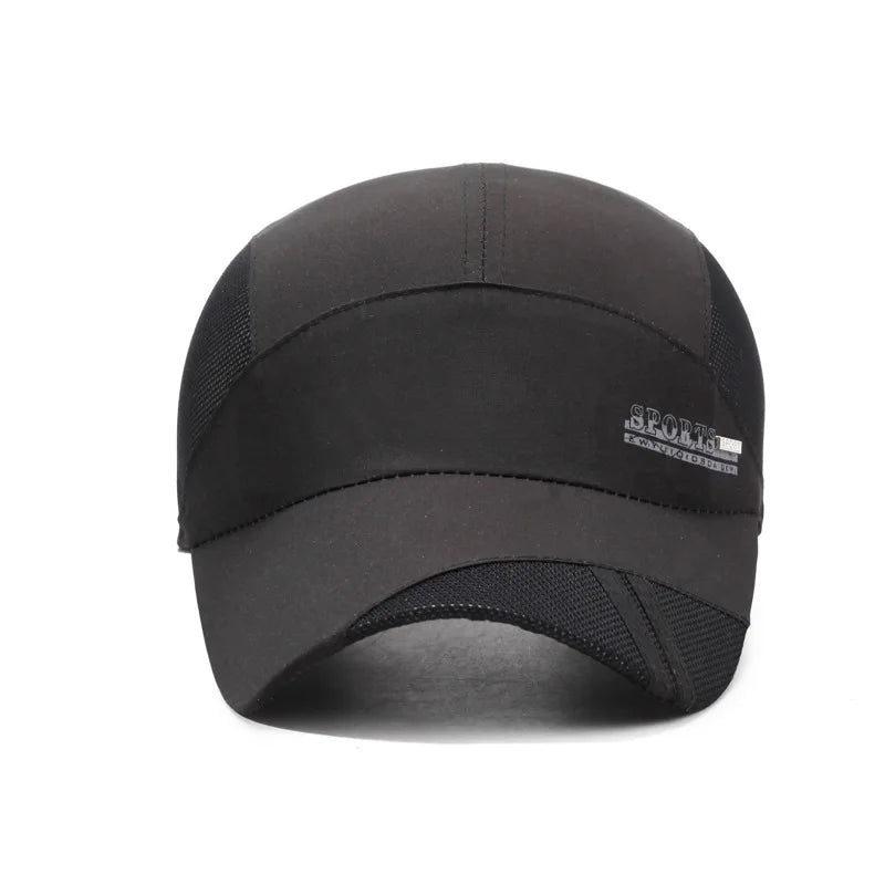 Unisex Outdoor Sports Quick-Dry Mesh Cap - Summer Sun Protection Baseball Cap
