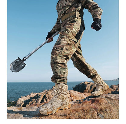 Hiking Shoes Men Boots Wear-resistant Breathable Casual Sports Shoes Men Ankle Boots Comfortable Outdoor High-top Boots Men