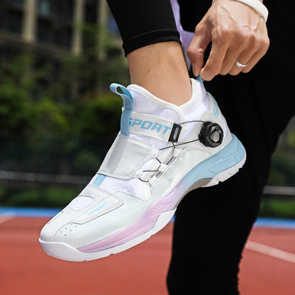 Badmintonsko til mænd, skridsikre og støddæmpende sko, tennissko i høj kvalitet, Pro sneakers til udendørssport for mænd og kvinder
